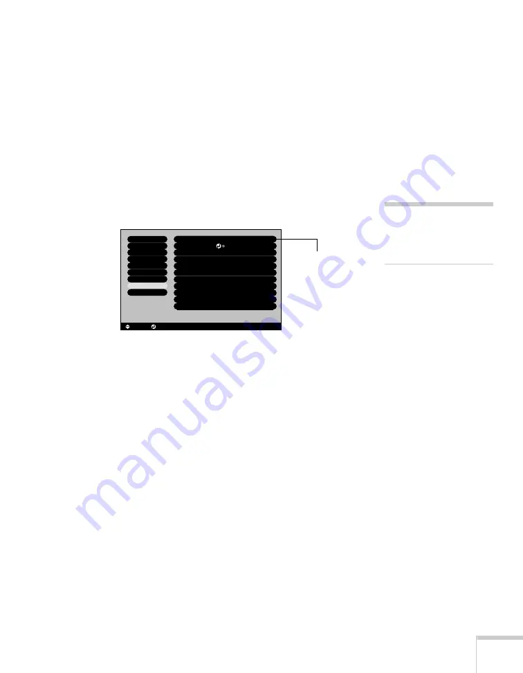 Epson PowerLite 9300i - PowerLite 9300NL Multimedia Projector User Manual Download Page 111