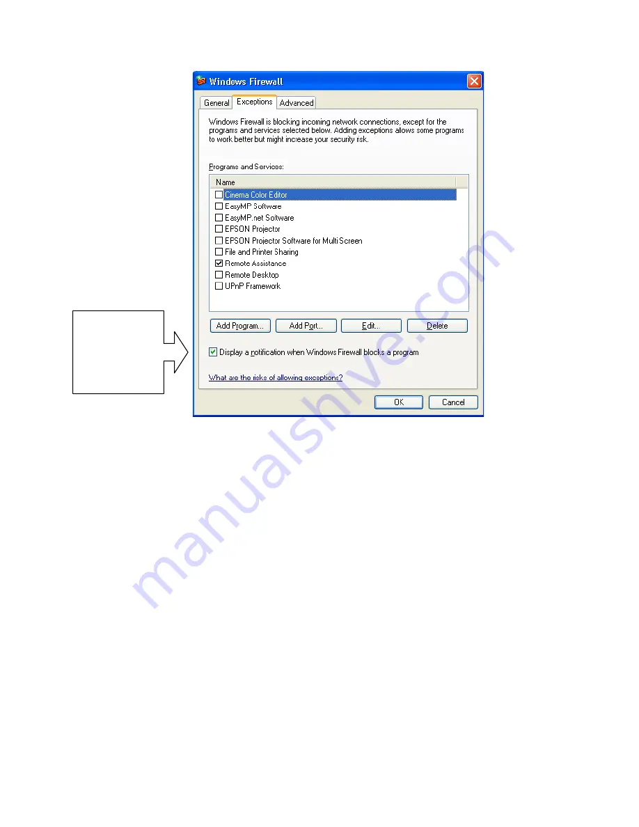 Epson PowerLite Cinema 200 Product Support Bulletin Download Page 7