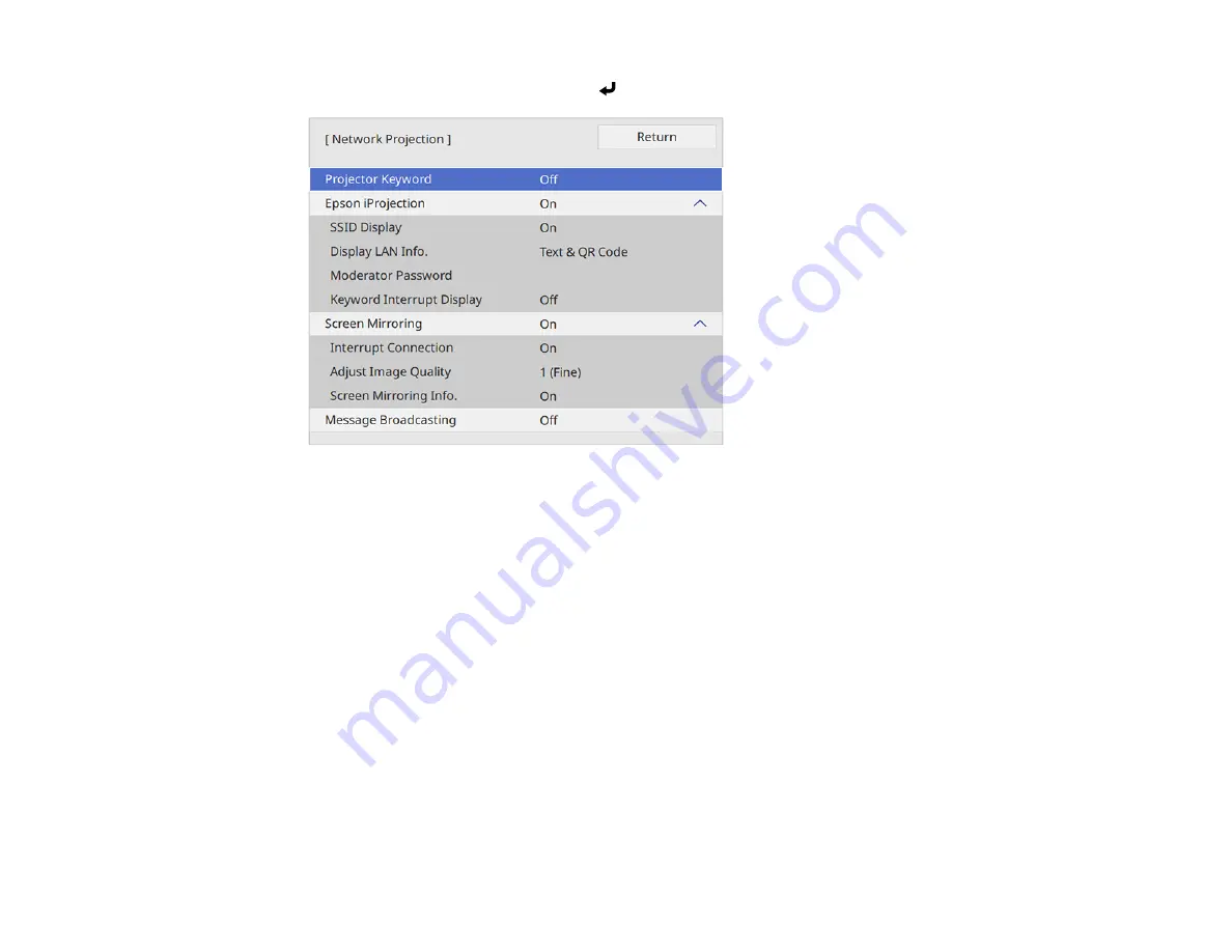 Epson PowerLite EB-L200SW User Manual Download Page 51