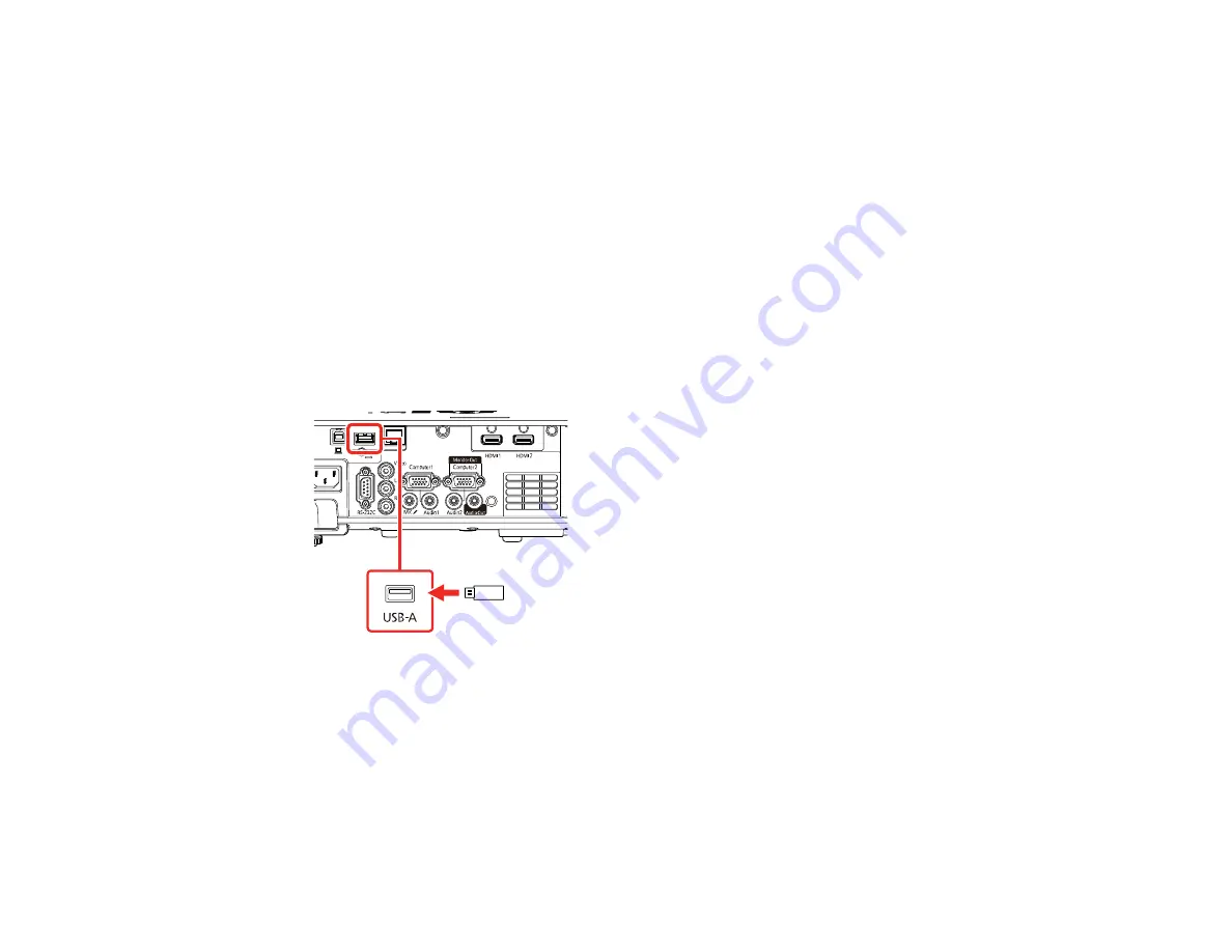 Epson PowerLite EB-L200SW User Manual Download Page 183