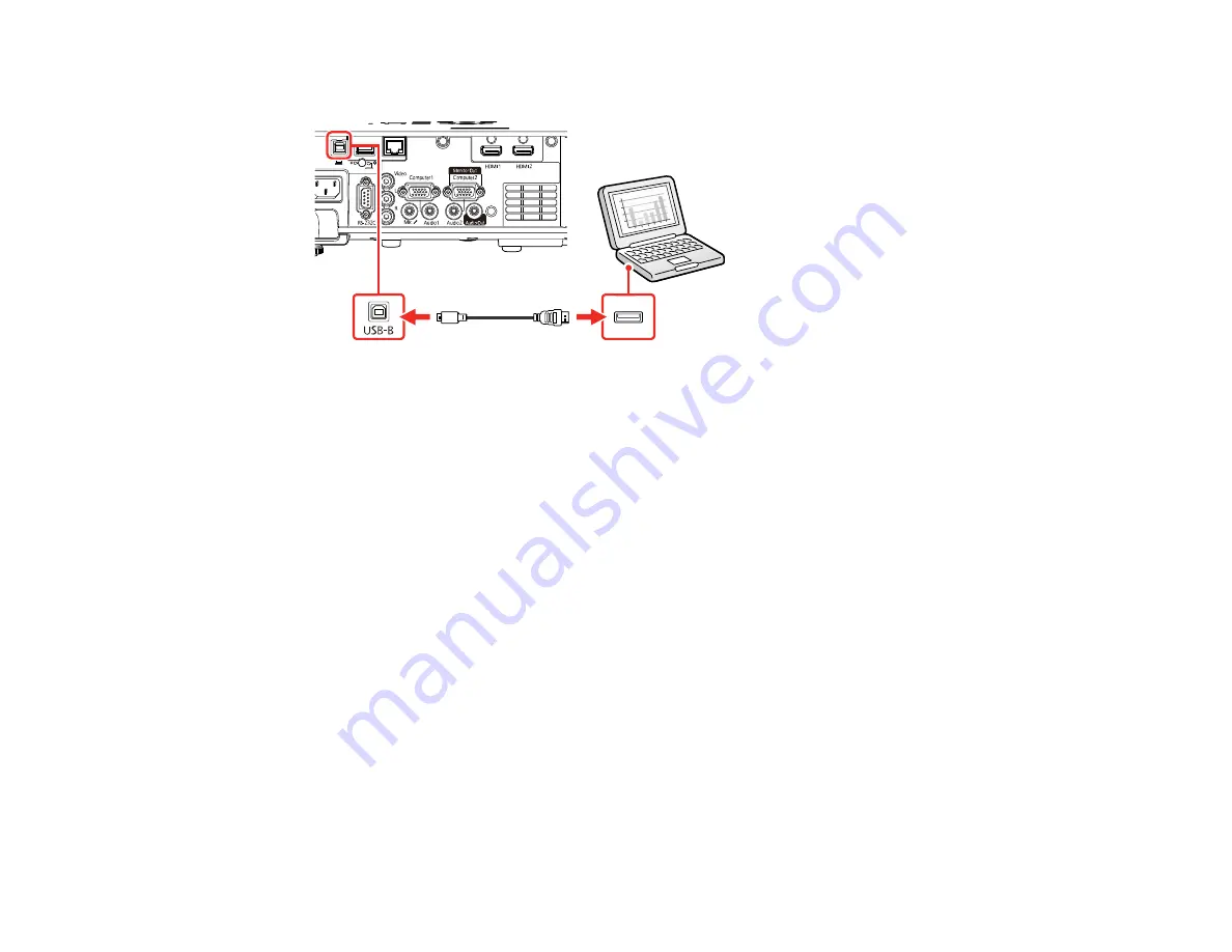 Epson PowerLite EB-L200SW User Manual Download Page 186