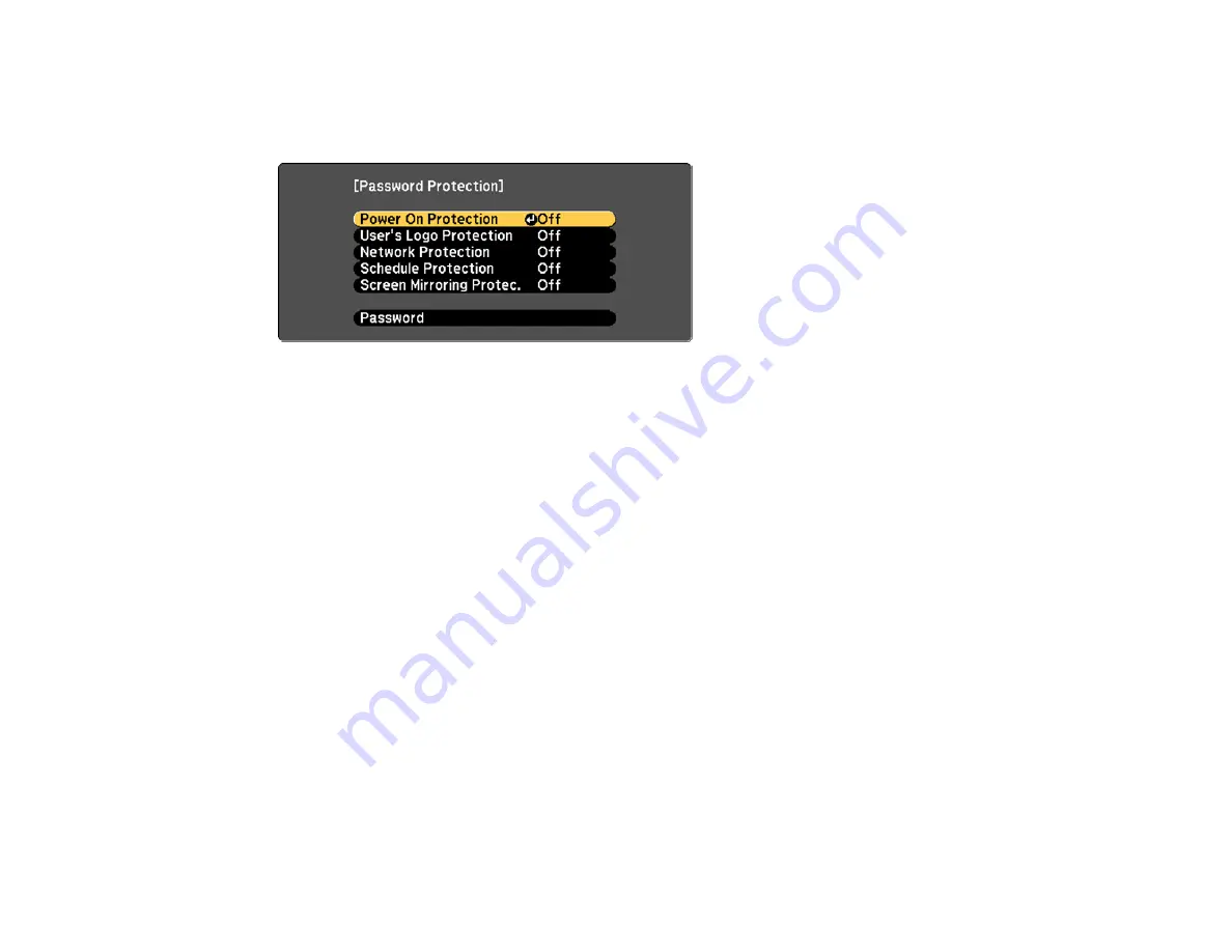 Epson PowerLite L400U User Manual Download Page 151