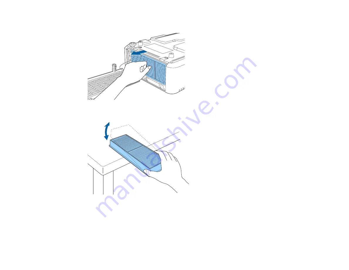 Epson PowerLite L400U User Manual Download Page 209