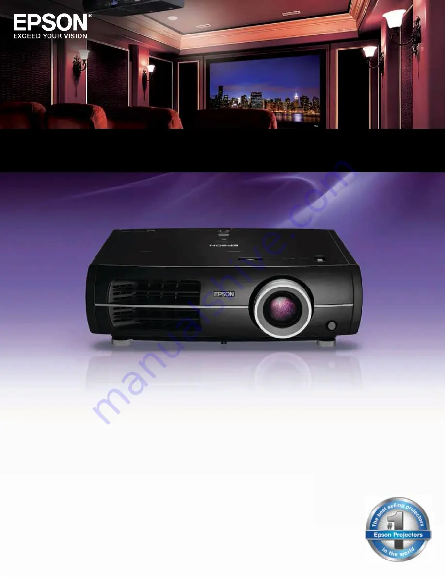 Epson PowerLite Pro Cinema 9500 UB Скачать руководство пользователя страница 2