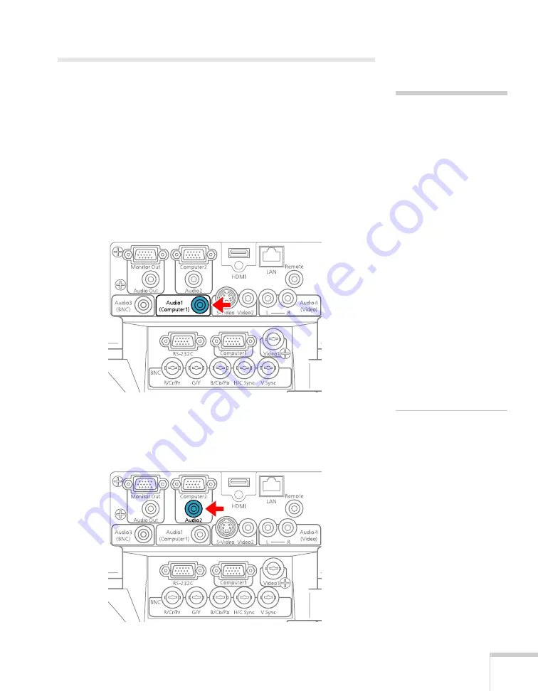 Epson PowerLite Pro G5900 Скачать руководство пользователя страница 27