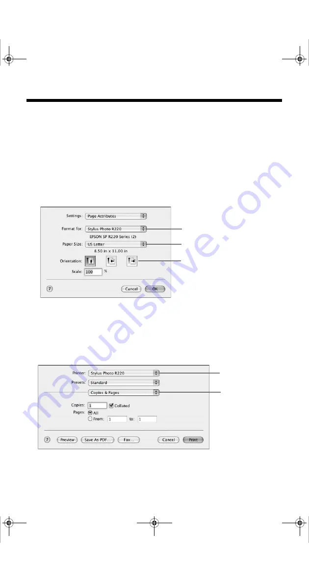 Epson R220 - Stylus Photo Color Inkjet Printer Printer Basics Manual Download Page 13