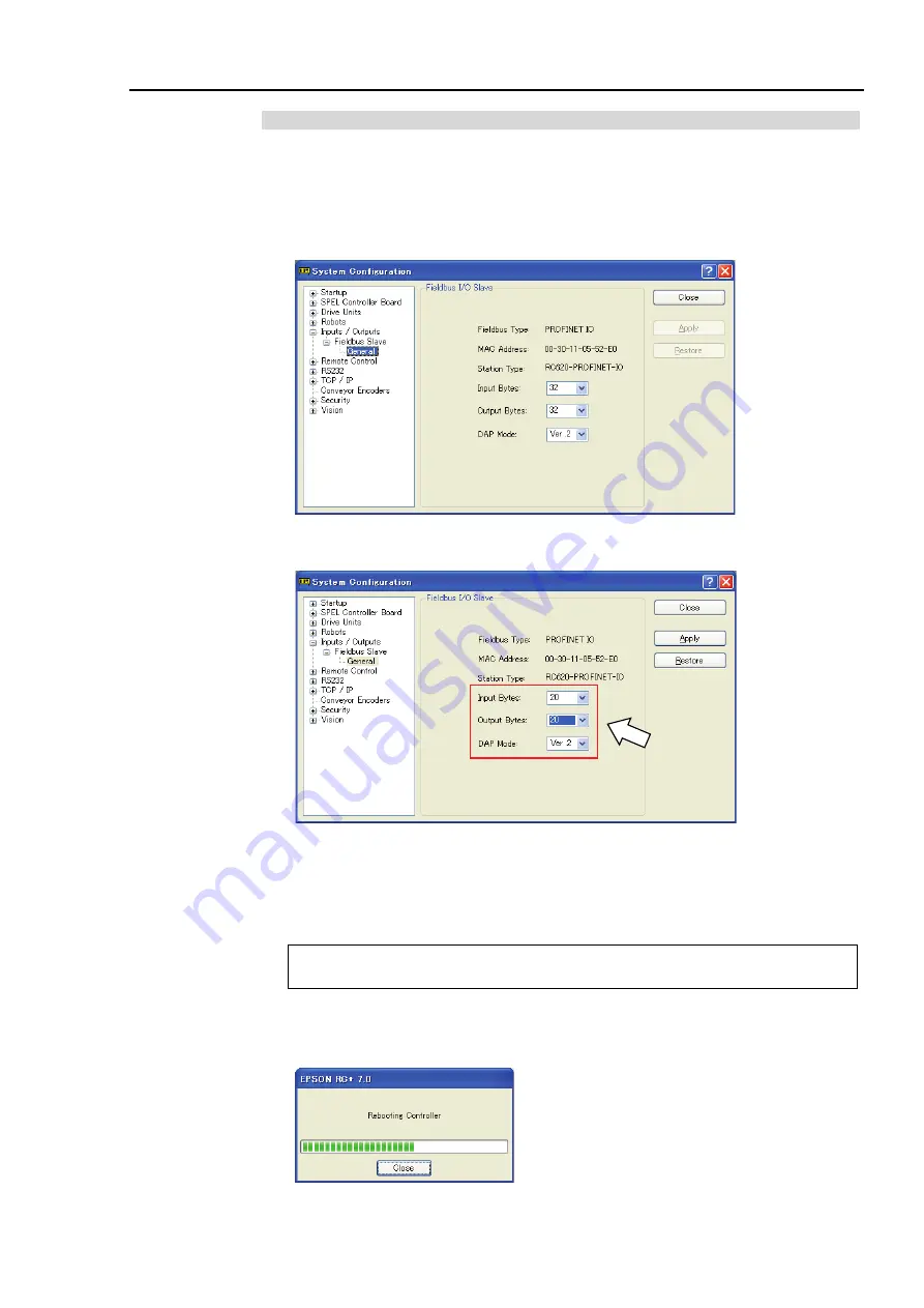 Epson RC700 Manual Download Page 237