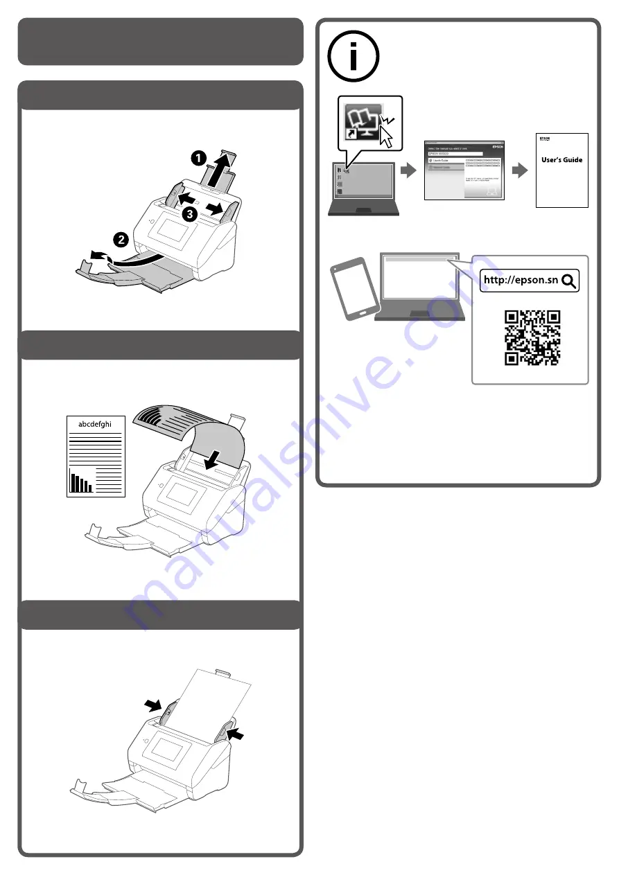 Epson RR-600W Quick User Manual Download Page 2