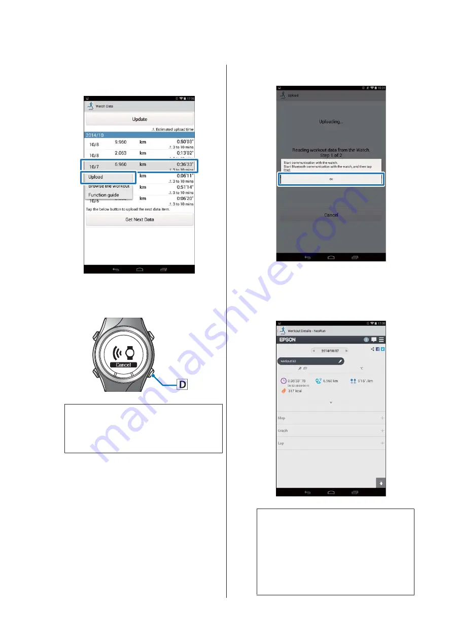 Epson Runsense User Manual Download Page 17