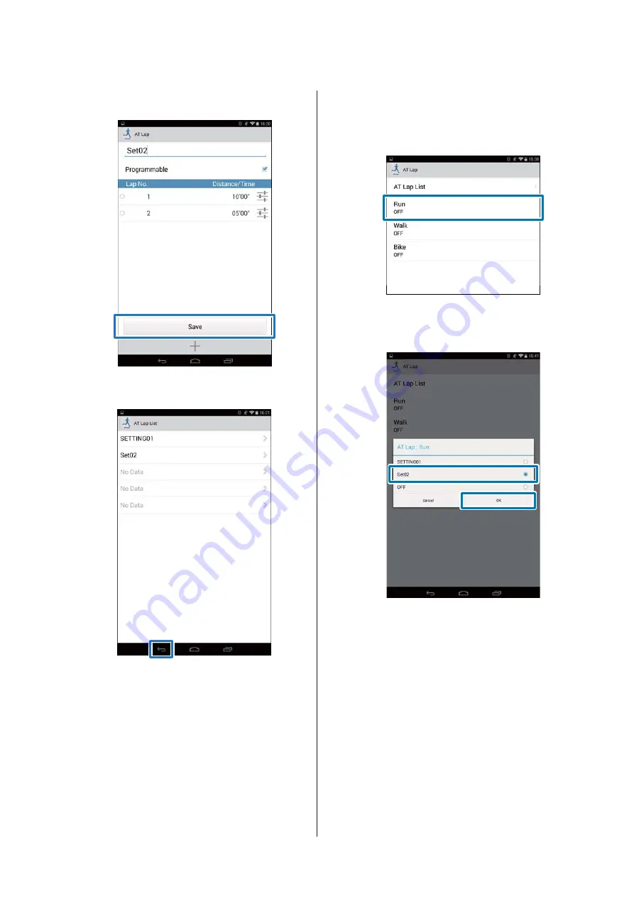 Epson Runsense User Manual Download Page 32