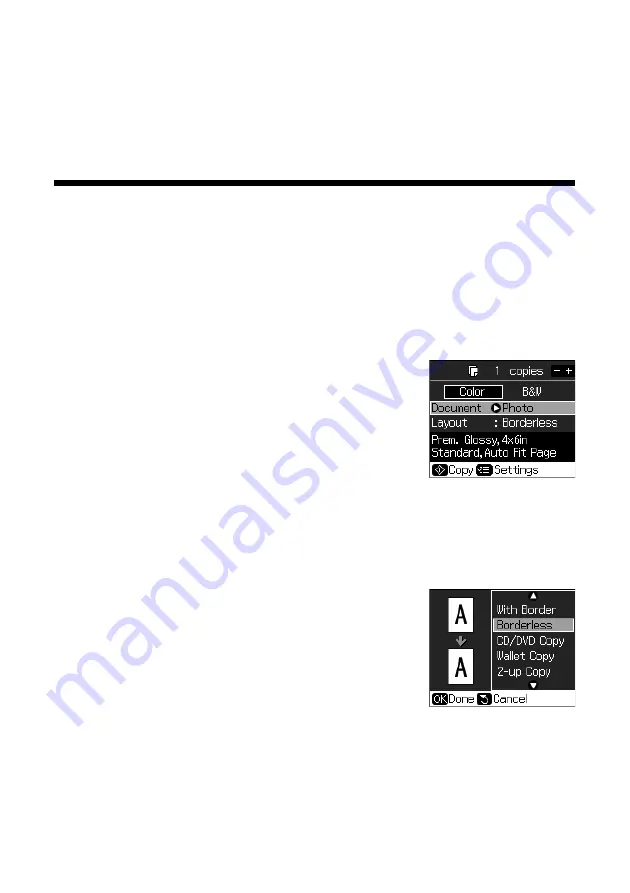 Epson RX595 - Stylus Photo Color Inkjet Quick Manual Download Page 11