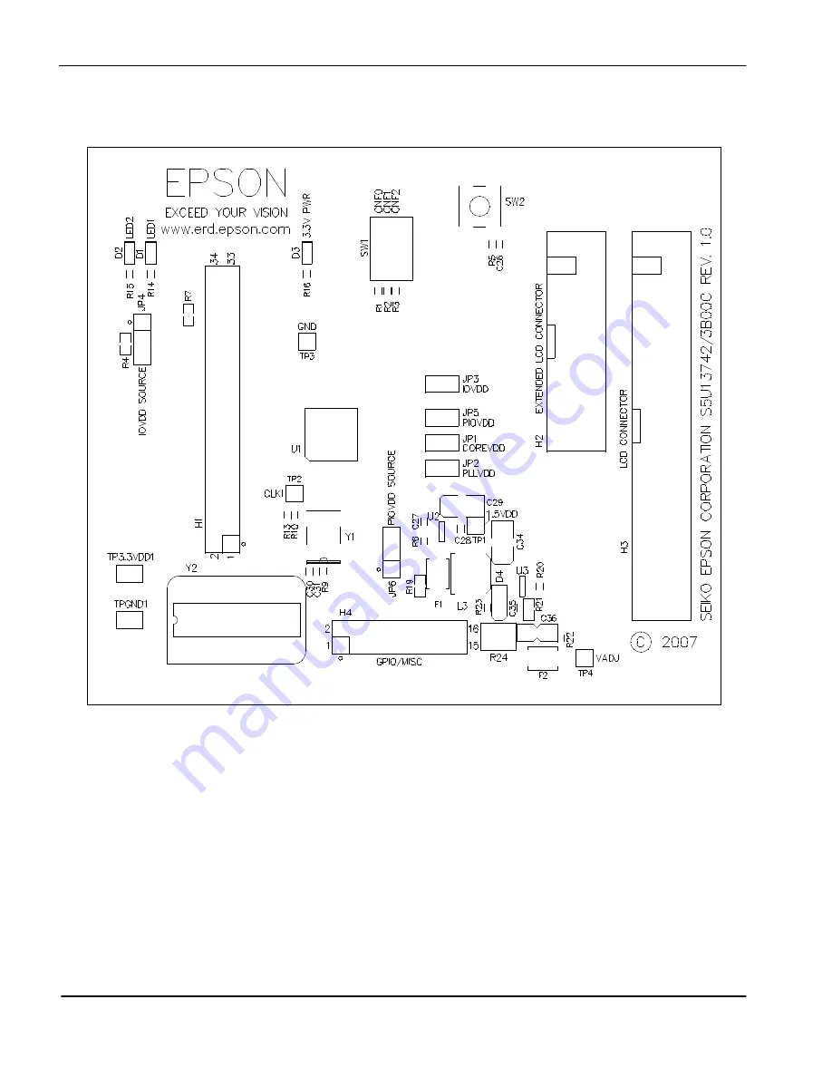 Epson S1D13743 User Manual Download Page 24