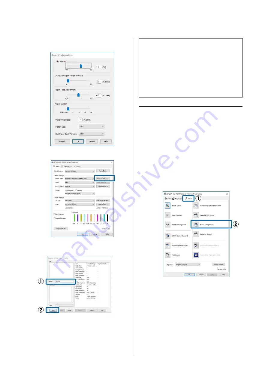 Epson SC-P5000 SERIES Скачать руководство пользователя страница 59