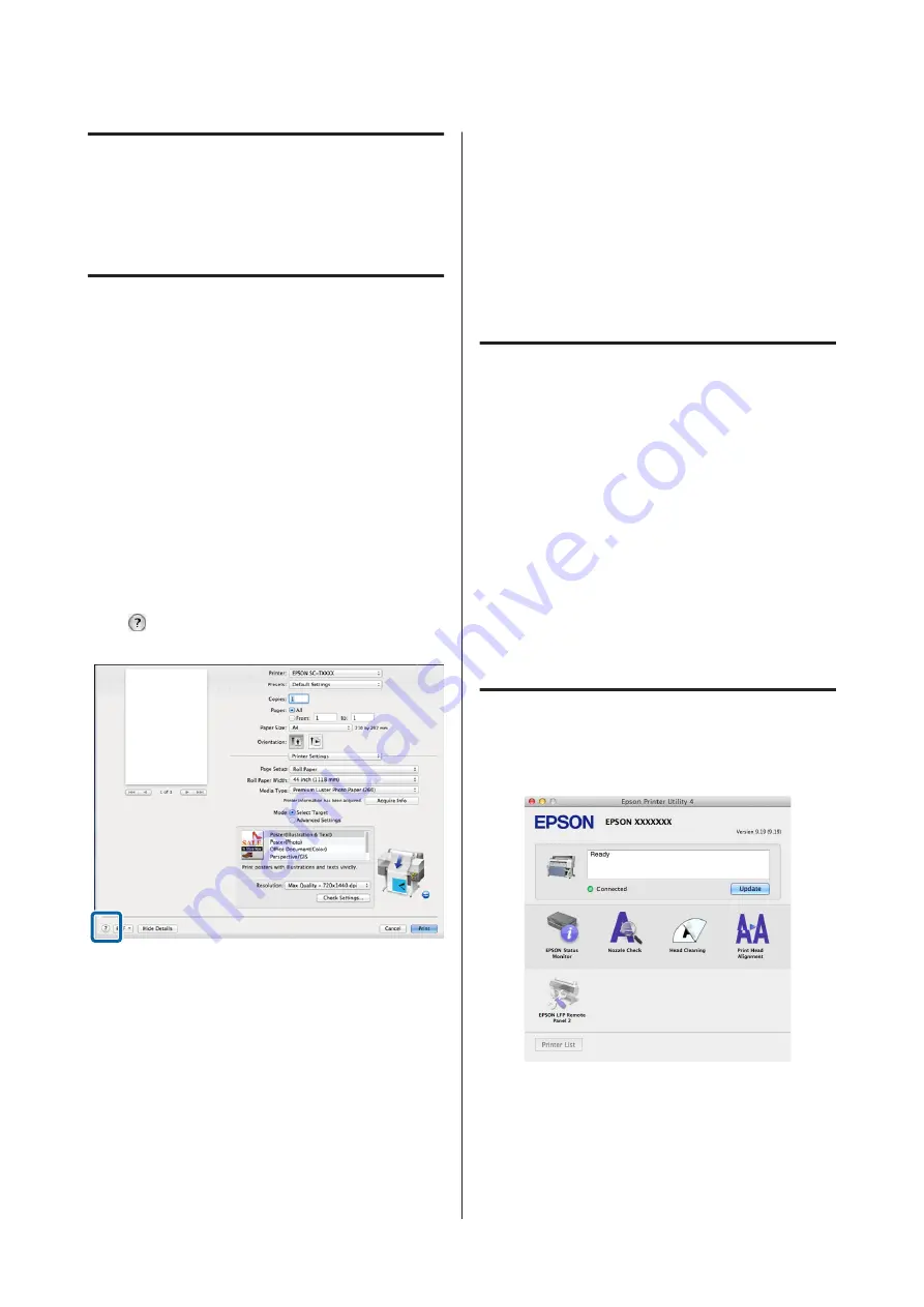 Epson SC-T3200 Series User Manual Download Page 127