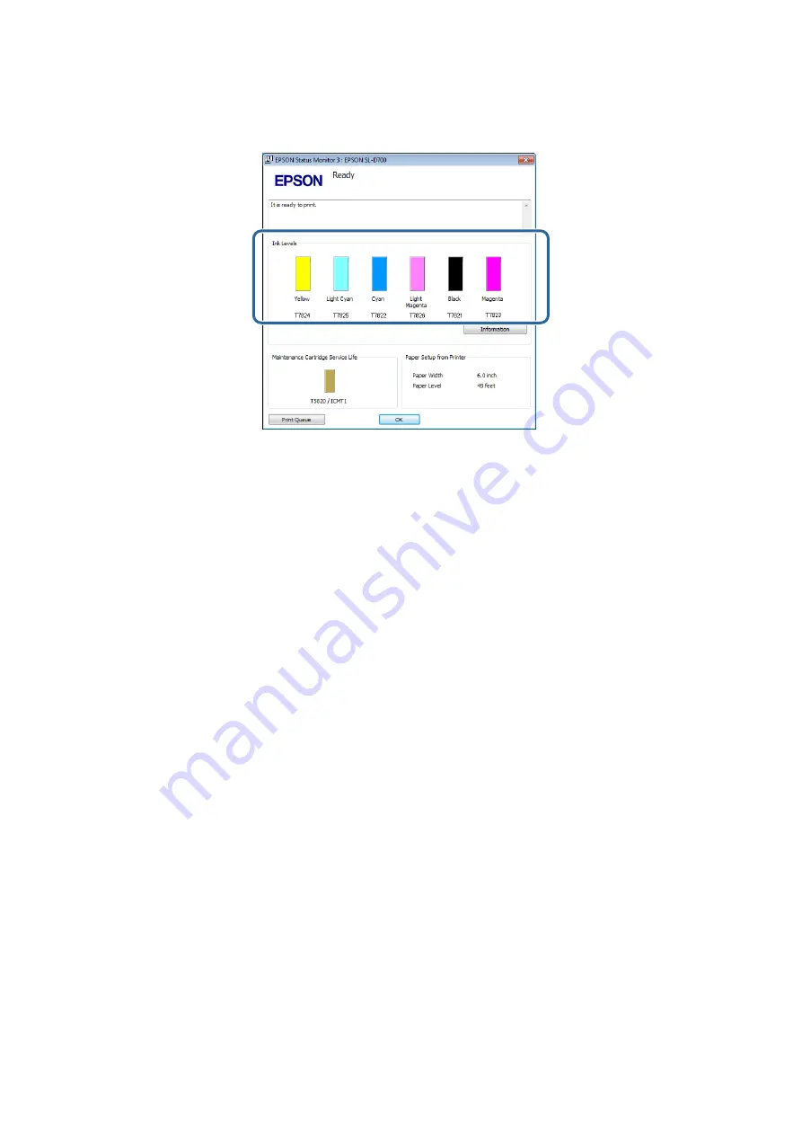 Epson SL-D700 Operation Manual Download Page 49