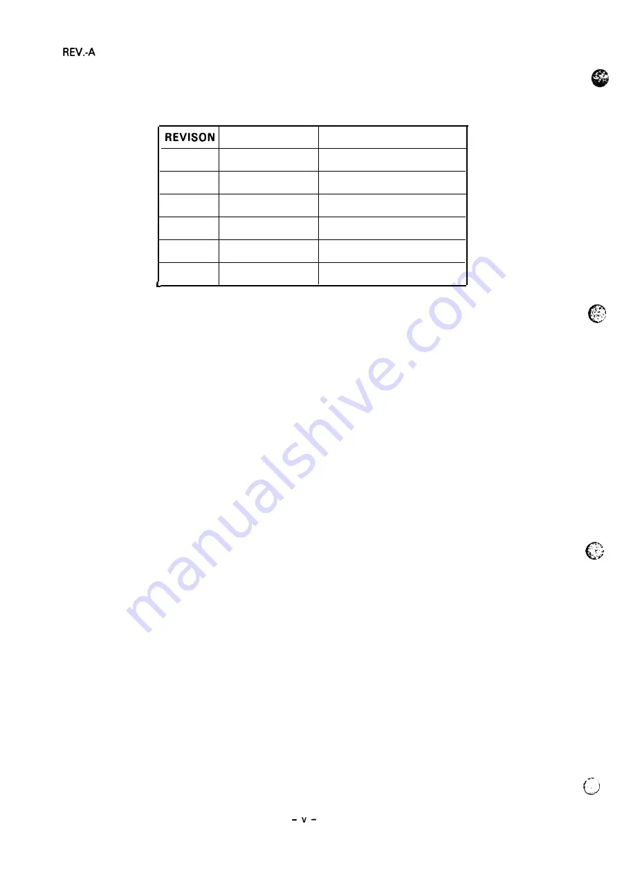 Epson SQ-1170 Service Manual Download Page 5