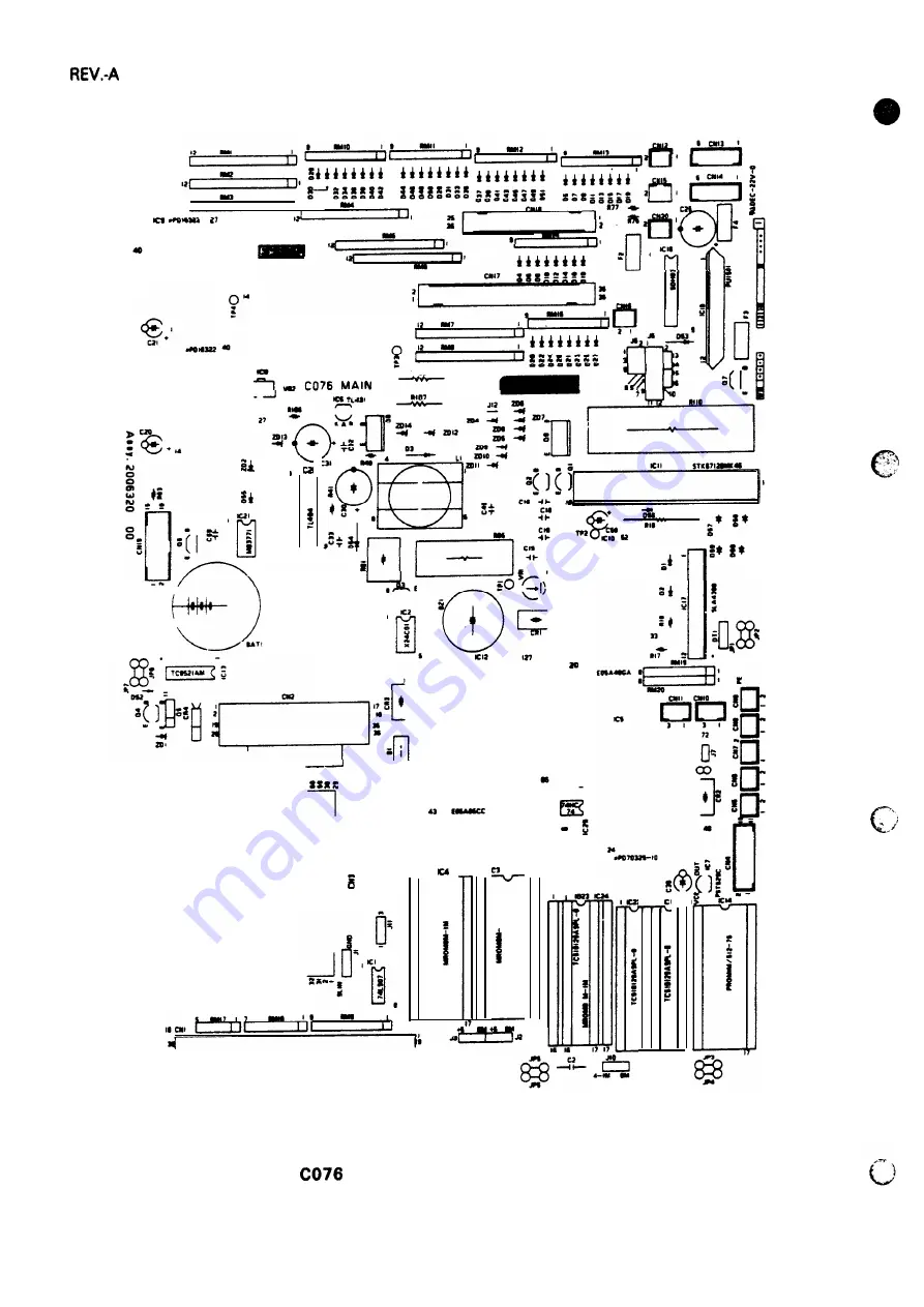 Epson SQ-1170 Service Manual Download Page 167