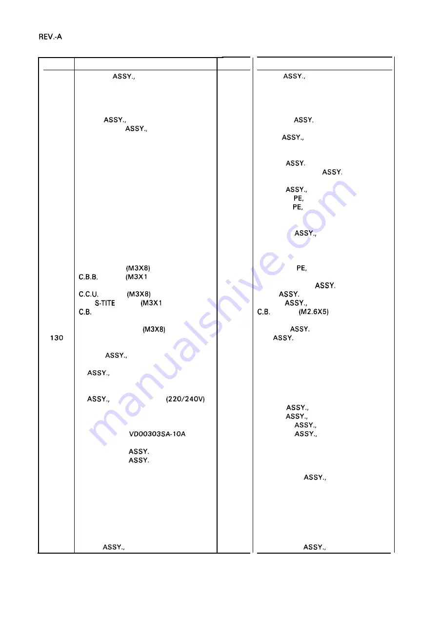 Epson SQ-1170 Service Manual Download Page 171