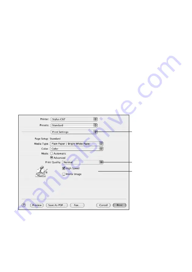 Epson Stylus C67 Скачать руководство пользователя страница 21