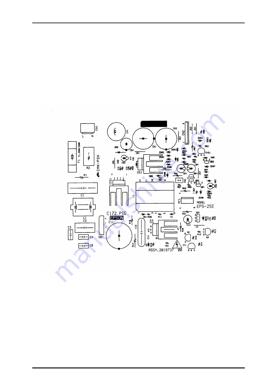 Epson Stylus COLOR 3000 Service Manual Download Page 173