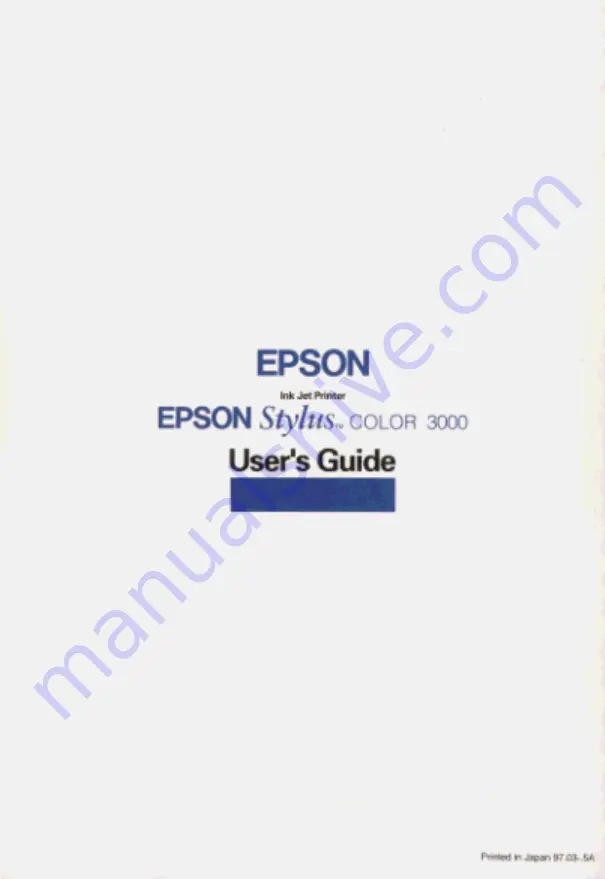 Epson Stylus COLOR 3000 Скачать руководство пользователя страница 286