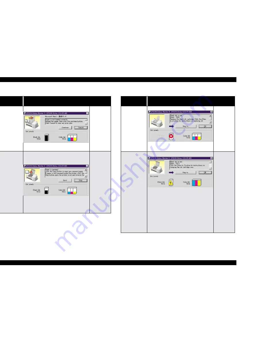 Epson STYLUS COLOR 480 Service Manual Download Page 53