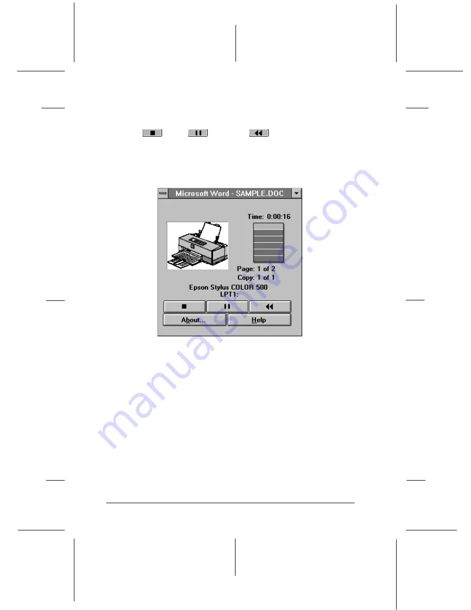 Epson Stylus Color 500 User Manual Download Page 85