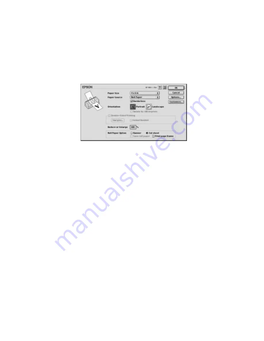 Epson Stylus Photo 900 Printer Basics Manual Download Page 63