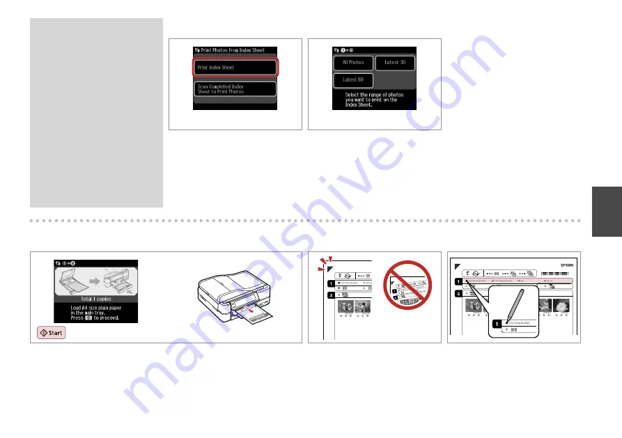 Epson Stylus Photo Printer PX800FW Basic Operation Manual Download Page 57