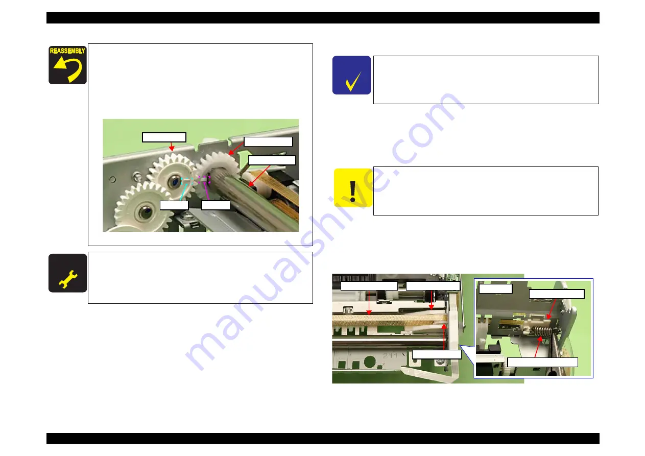 Epson Stylus Photo Printer PX800FW Service Manual Download Page 153