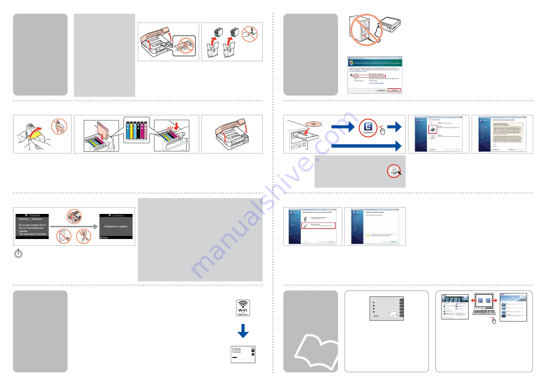 Epson STYLUS PHOTO PX072OWD Start Here Download Page 2