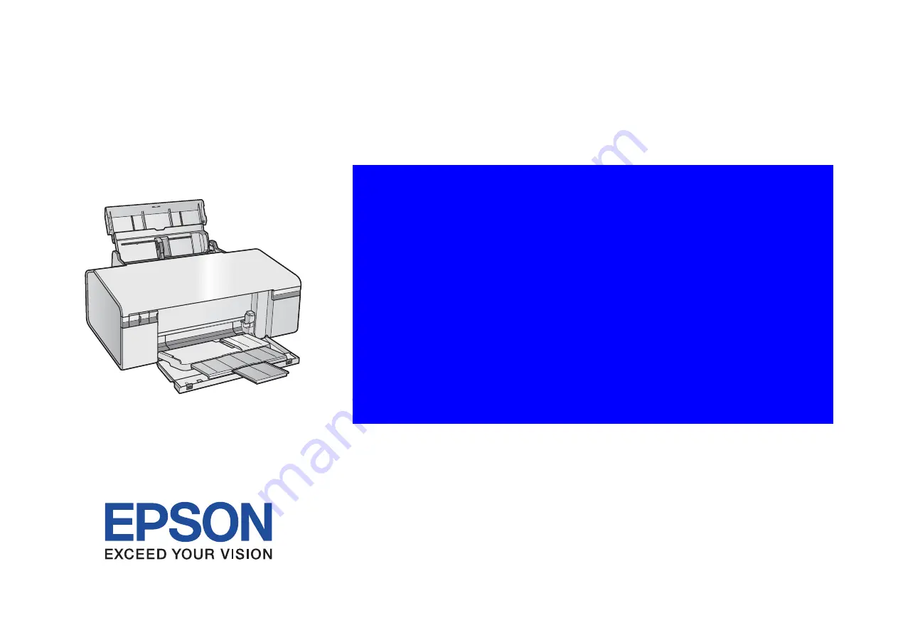 Epson Stylus Photo R290 Service Manual Download Page 1