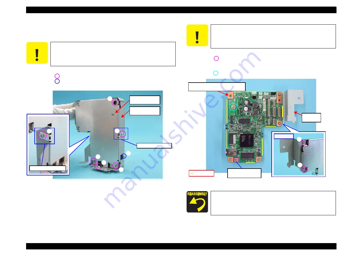 Epson Stylus Photo R290 Service Manual Download Page 63