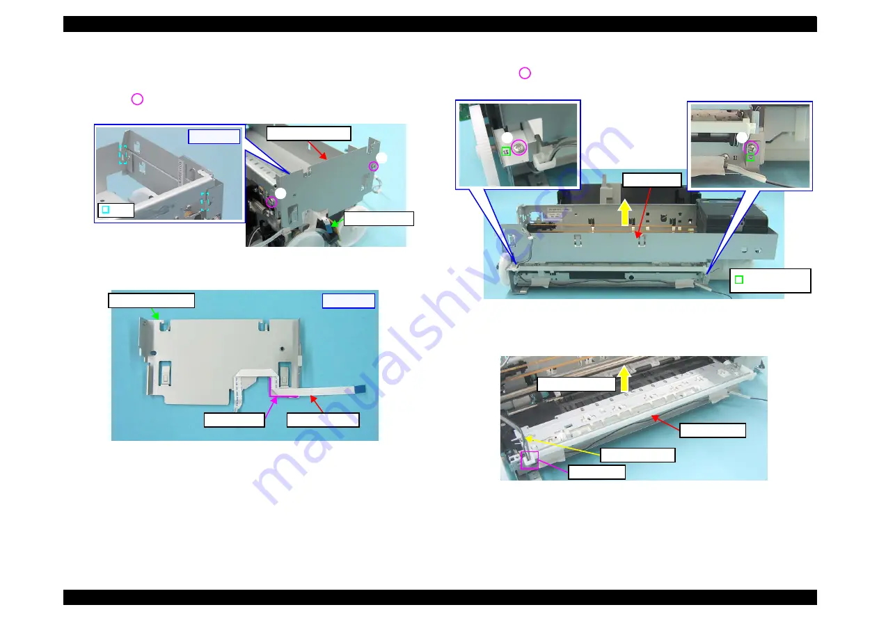 Epson Stylus Photo R290 Service Manual Download Page 81