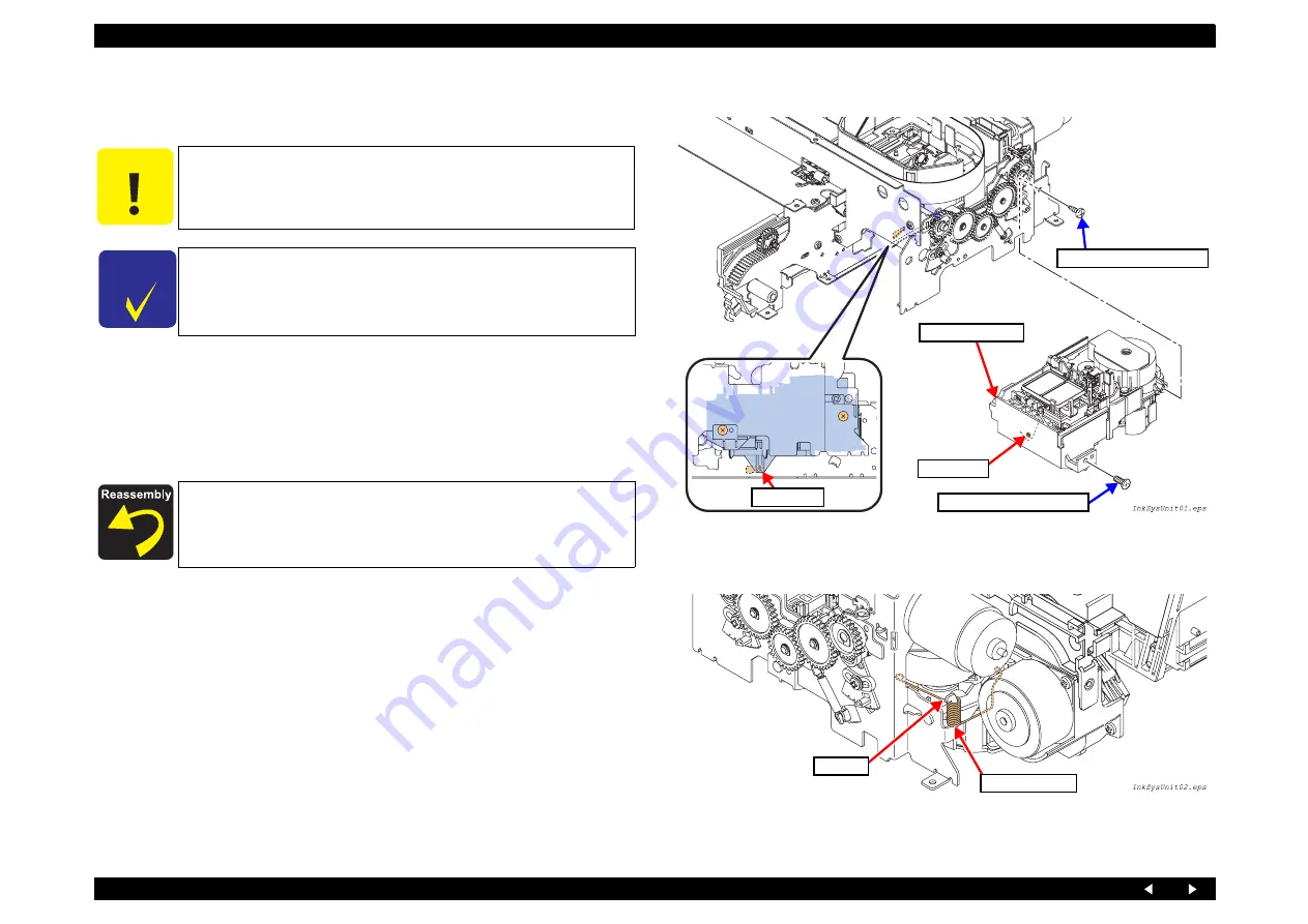 Epson Stylus Photo RX700 Series Service Manual Download Page 112