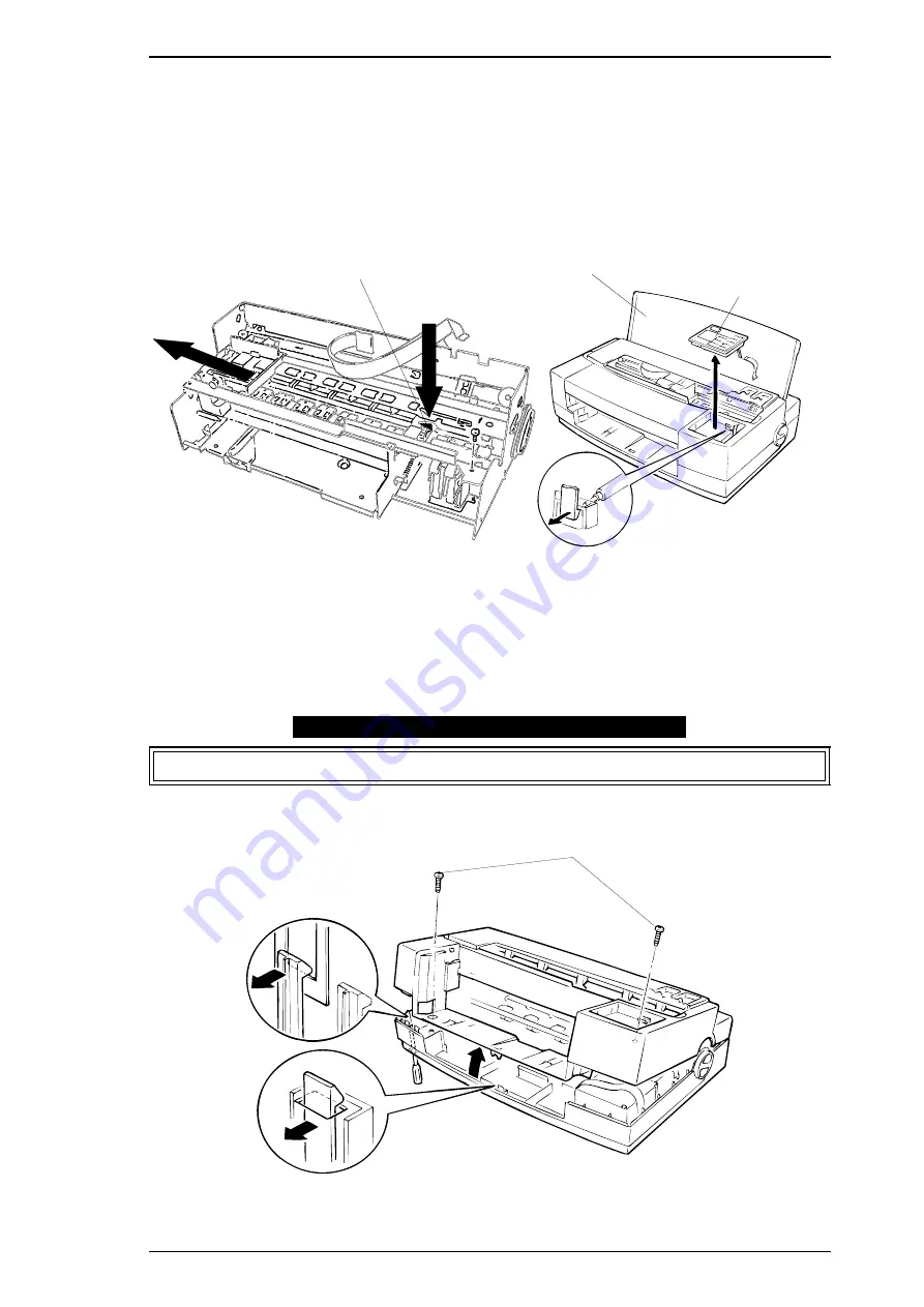 Epson Stylus pro 7700m Service Manual Download Page 58