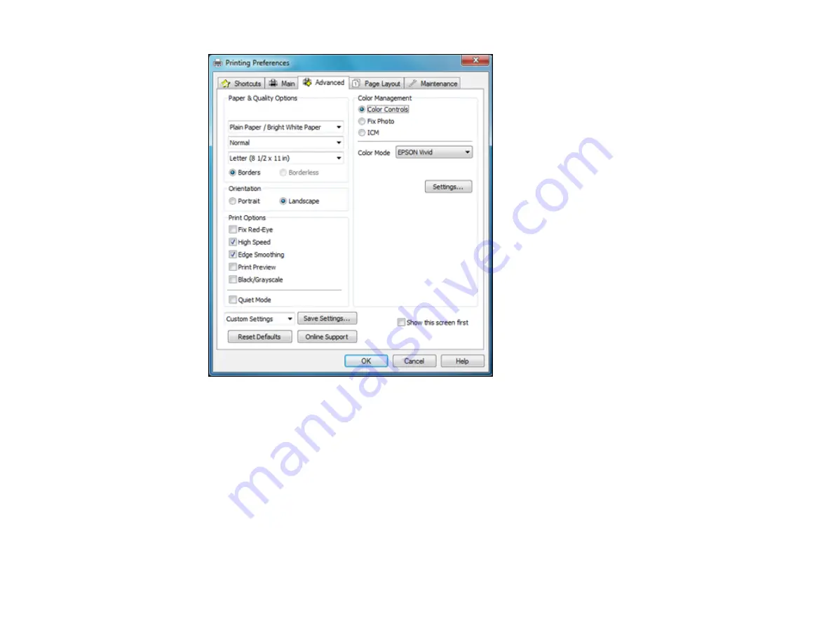 Epson Stylus TX430W User Manual Download Page 45