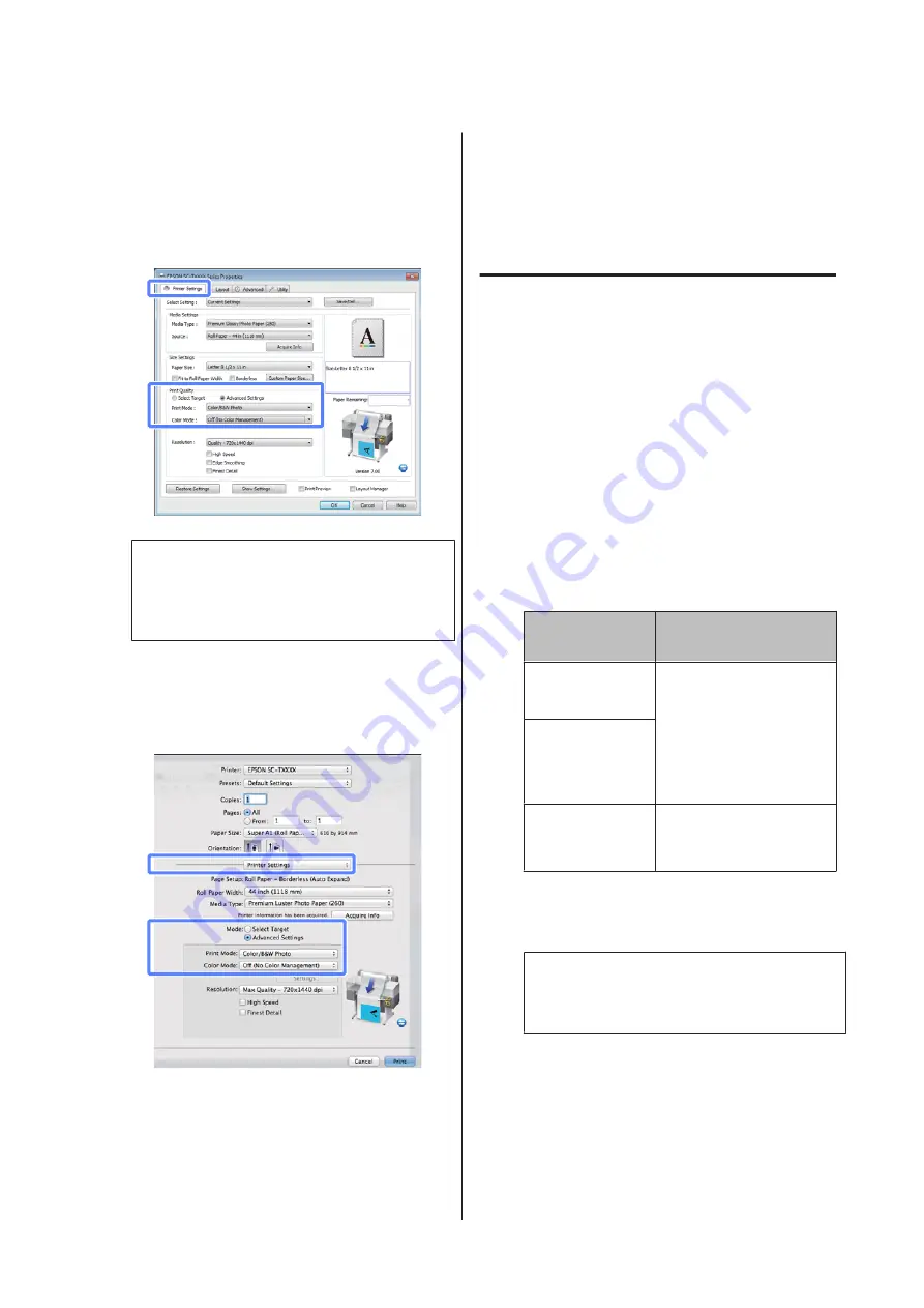 Epson SureColor SC-T7000 User Manual Download Page 86