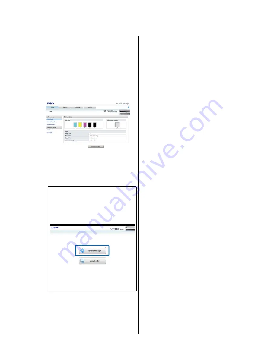 Epson SureColor T-3270 User Manual Download Page 68