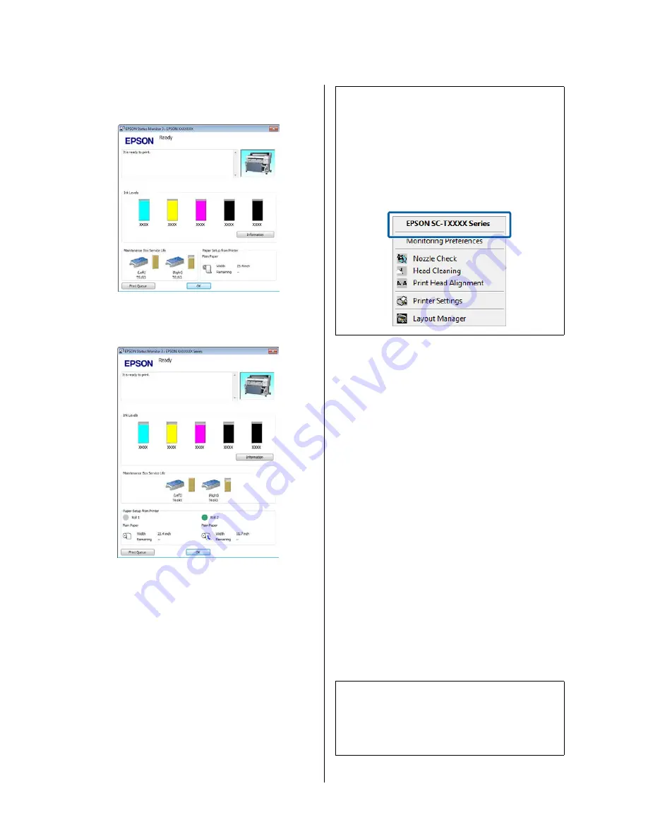 Epson SureColor T-3270 User Manual Download Page 120