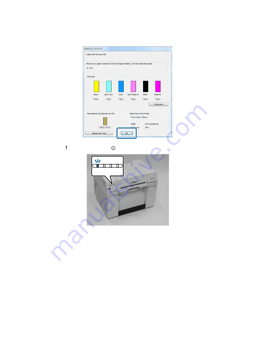 Epson SureLab D800 Series Operation Manual Download Page 97