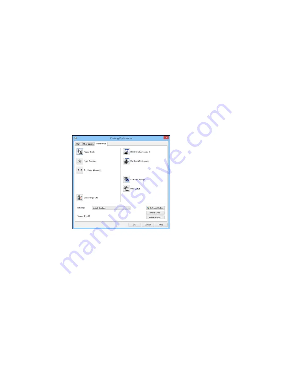 Epson WF-5110 User Manual Download Page 74