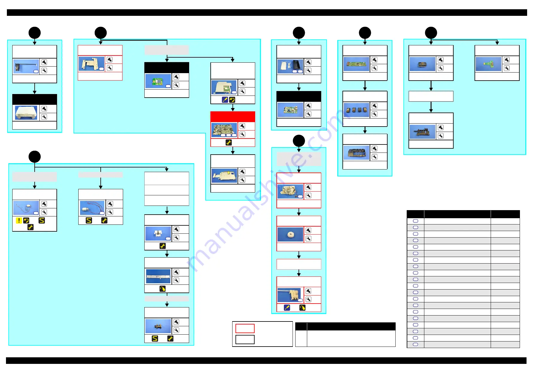 Epson WF-7110 Series Service Manual Download Page 37