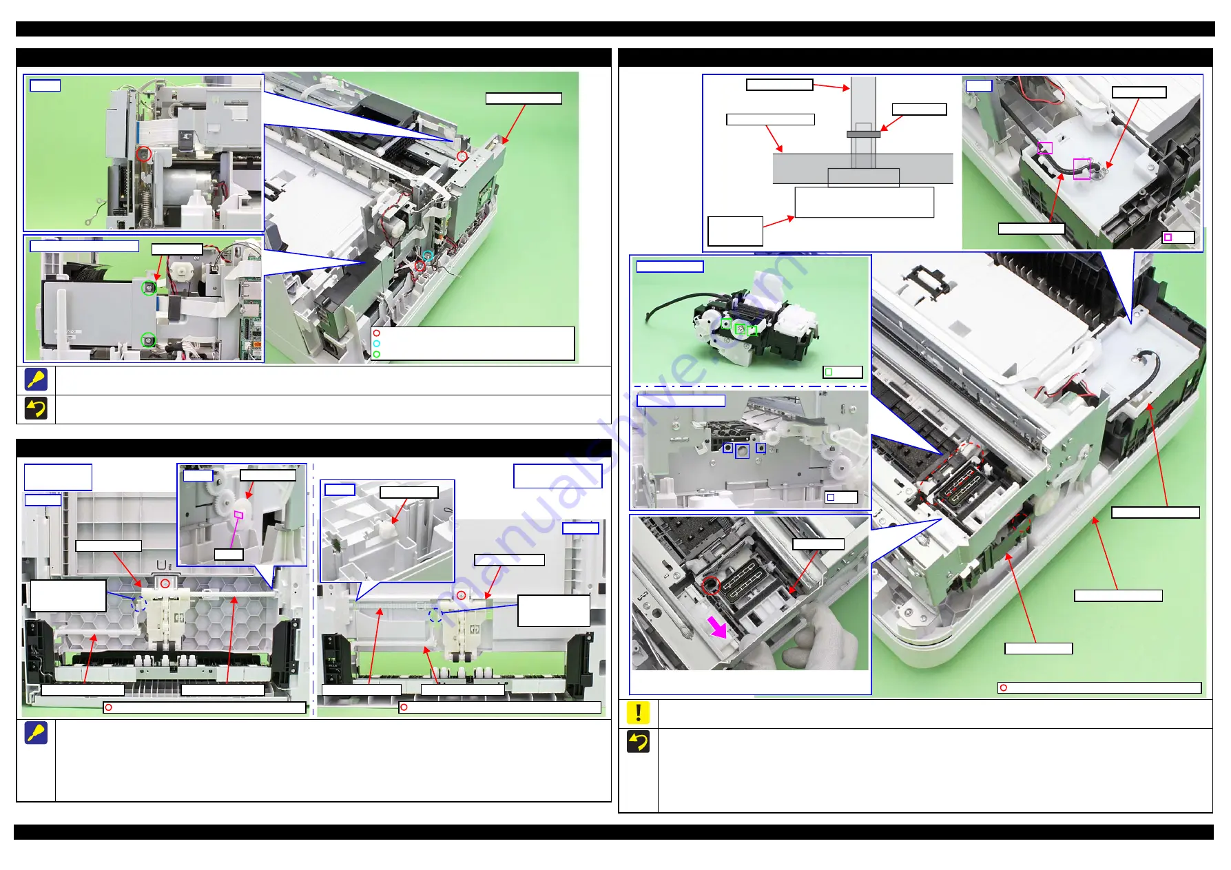 Epson WF-7110 Series Service Manual Download Page 42