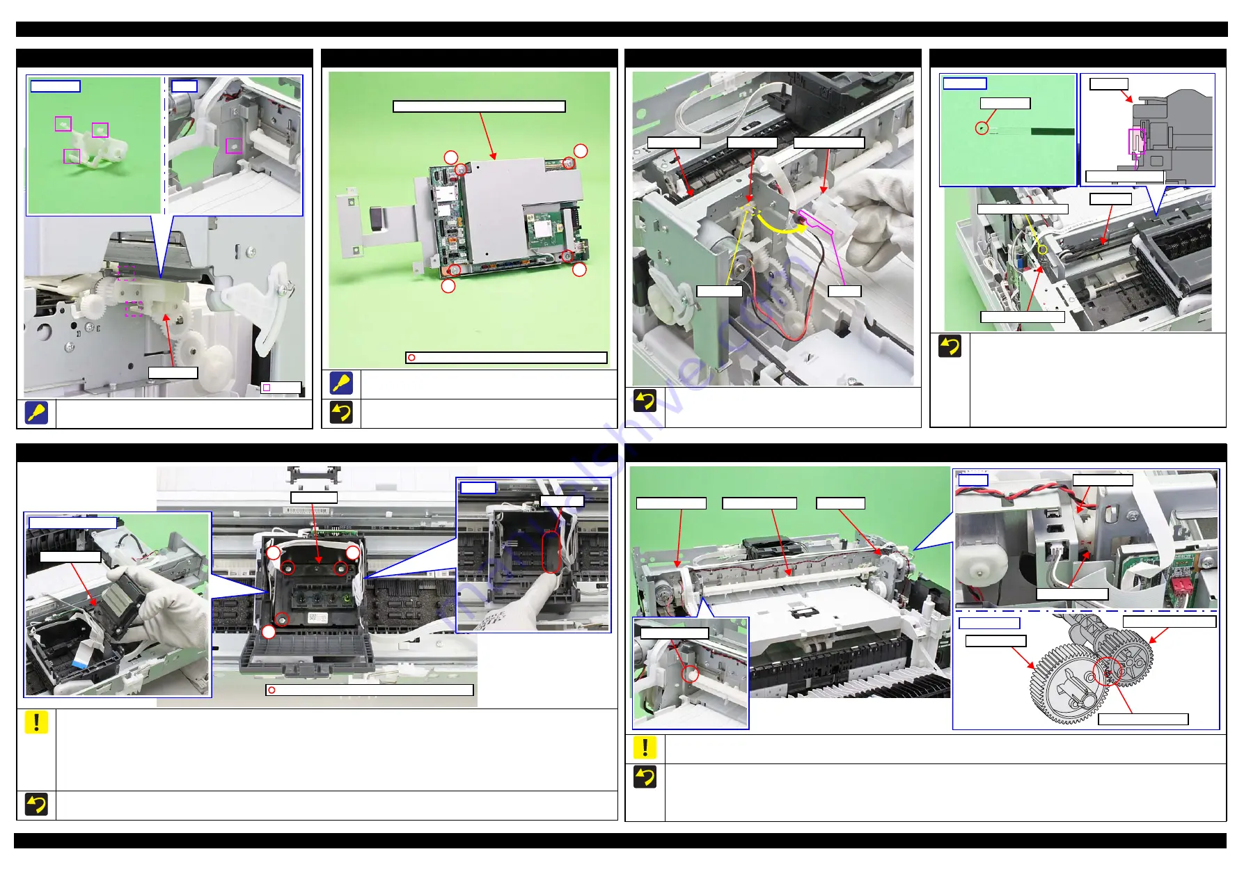 Epson WF-7110 Series Service Manual Download Page 43