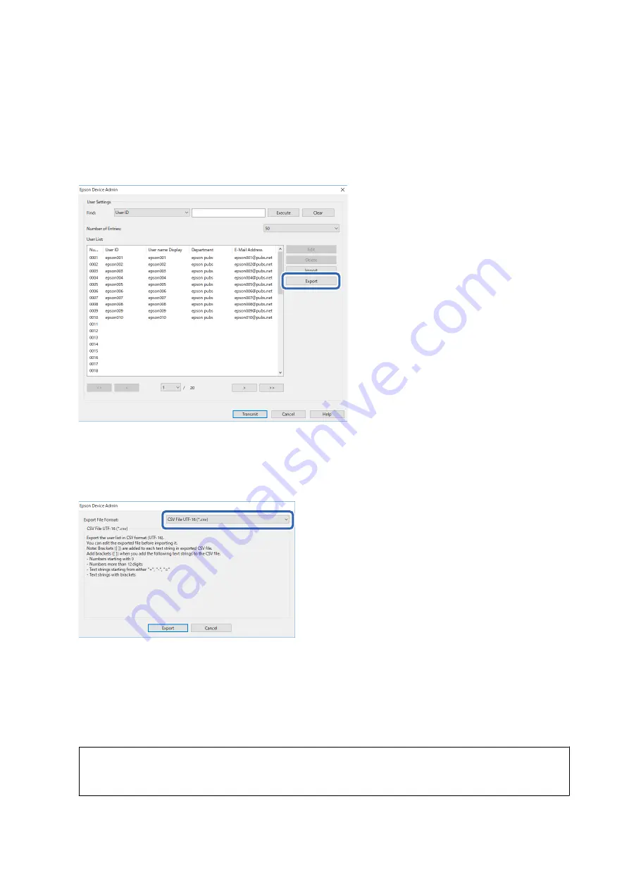 Epson WF-C879R Series Setup And Administration Manual Download Page 94