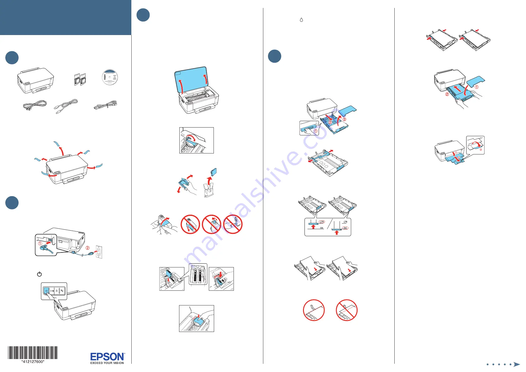 Epson WorkForce K101 Скачать руководство пользователя страница 1