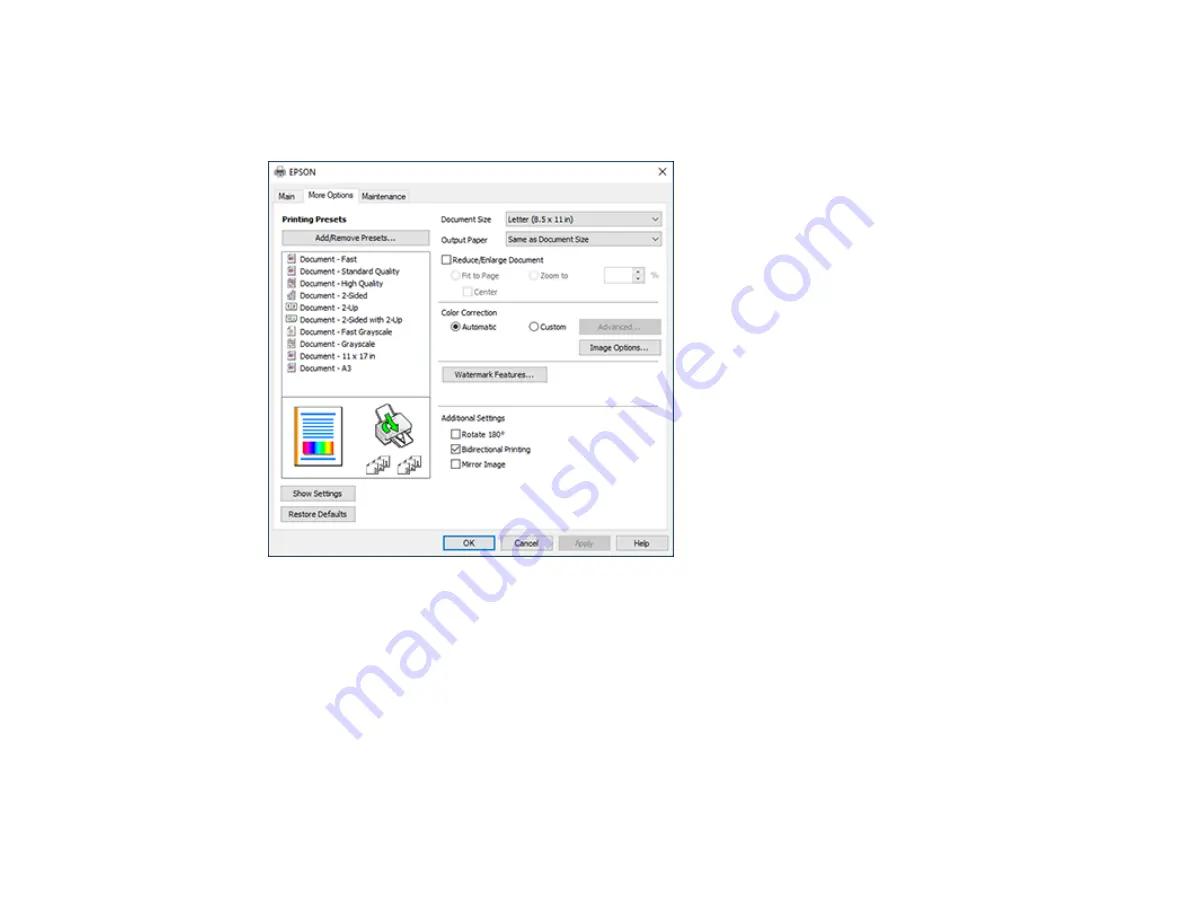 Epson WorkForce Pro WF-C4810 Series User Manual Download Page 116