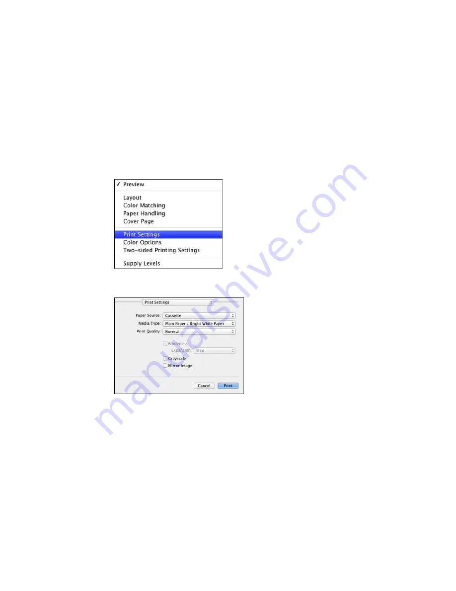 Epson WorkForce WF-7110 User Manual Download Page 87