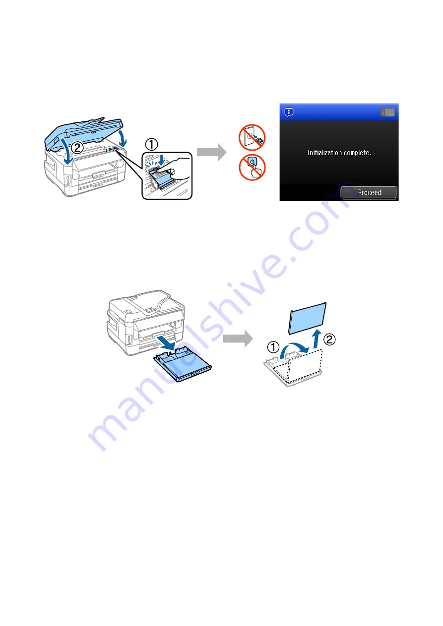 Epson WorkForce WF-7210DTW Hadware Setup Manual Download Page 6